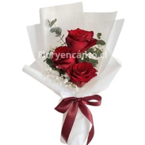 Ramo de 3 Rosas Encanto Sutil
