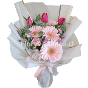 Ramo de Tulipanes y Gerberas Amor a Todo Color