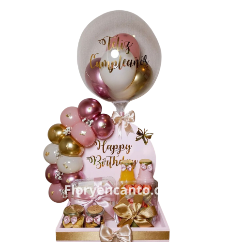 Desayuno entre Borbujas de Amor