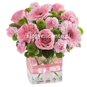 Mix de Flores en Cubo