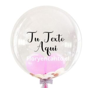 Globo Burbuja Personalizado